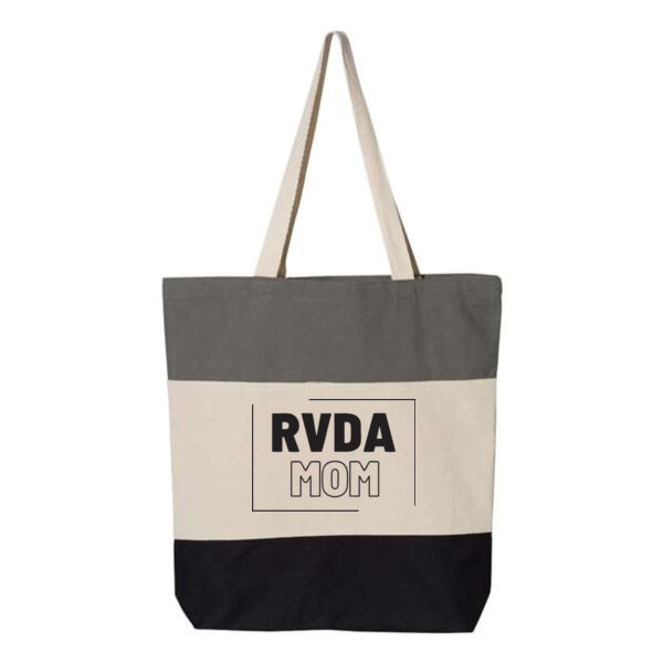 Q-Tees - 11L Tri-Color Tote - Mom - Printed Logo Thumbnail