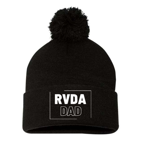 Sportsman - 12" Pom-Pom Cuffed Beanie - Dad - Embroidered Logo Thumbnail