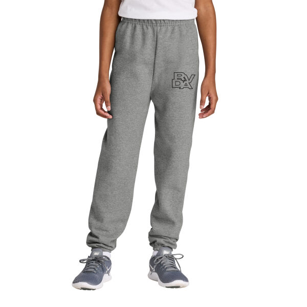 Jerzees - Youth NuBlend Sweatpants - Printed Logo  Thumbnail