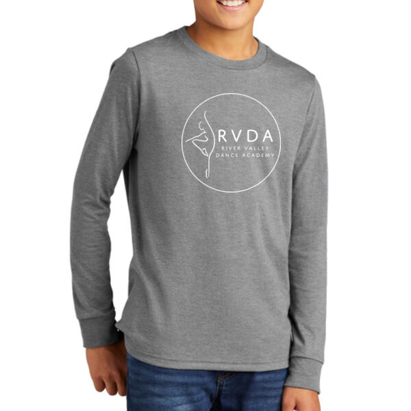District - Youth Perfect Tri Long Sleeve Tee - Printed Logo Thumbnail