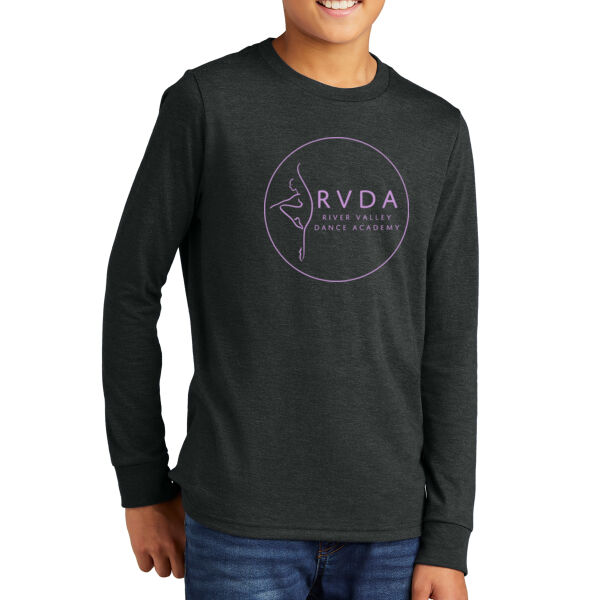 District - Youth Perfect Tri Long Sleeve Tee - Printed Logo Thumbnail