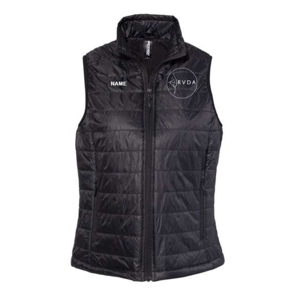 Independent Trading Co - Women's Puffer Vest - Embroidered Logo **Add Name for $5! ** Thumbnail