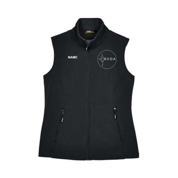 CORE365 - Women's Cruise Two-Layer Fleece Bonded Soft Shell Vest - Embroidered Logo **Add Name for $5! ** Thumbnail