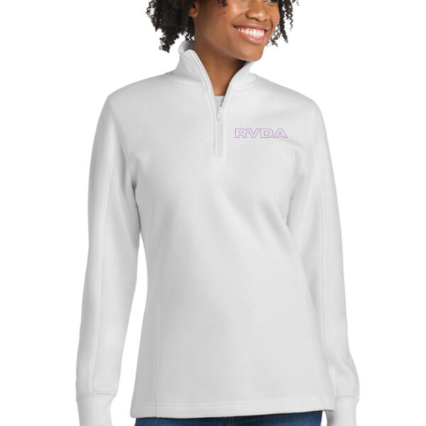 Sport-Tek - Women's 1/4 Zip Sweatshirt - Embroidered Logo Thumbnail