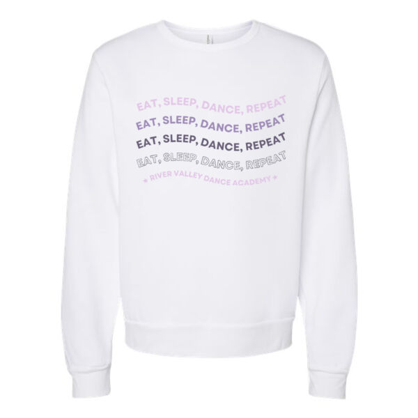 BELLA+CANVAS - Unisex Sponge Fleece Classic Crewneck Sweatshirt - Printed Logo Thumbnail