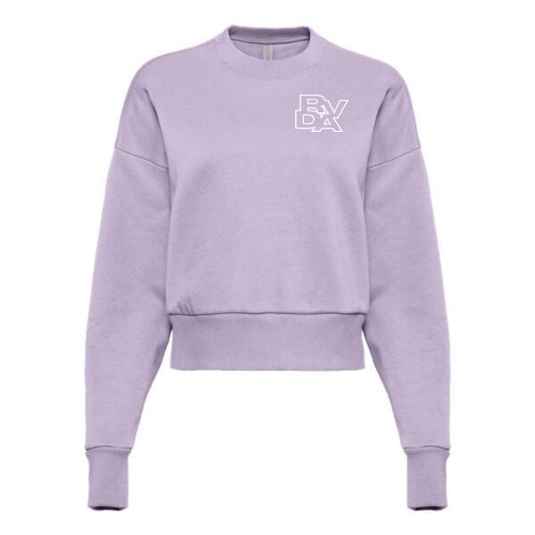 Next Level - Women's Heavyweight Crewneck Sweatshirt - Embroidered Logo Thumbnail