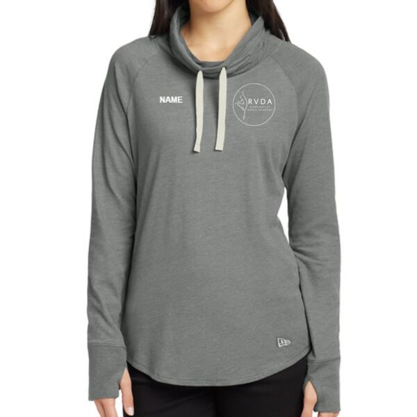 New Era - Eomen's Sueded Cotton Blend Cowl Tee - Printed Logo **Add Name for $5! ** Thumbnail