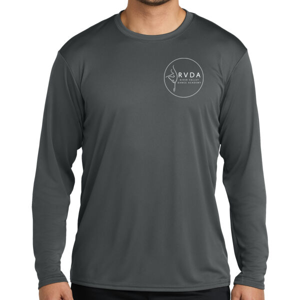 Port & Co - Long Sleeve Performance Tee - Printed Logos Thumbnail