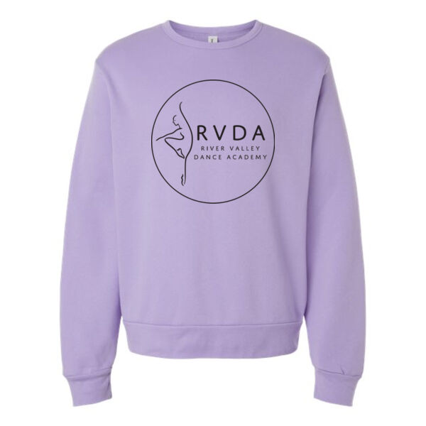 BELLA + CANVAS - Unisex Sponge Fleece Classic Crewneck Sweatshirt - Printed Logo Thumbnail
