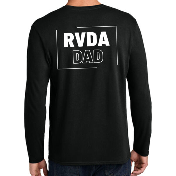 Port & Co - Easy Cotton Long Sleeve Tee - Dad - Printed Logos Thumbnail