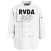 Eight Knot Button Chef Coat with Thermometer Pocket Thumbnail
