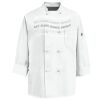 Eight Knot Button Chef Coat with Thermometer Pocket Thumbnail