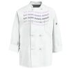 Eight Knot Button Chef Coat with Thermometer Pocket Thumbnail