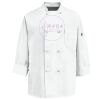 Eight Knot Button Chef Coat with Thermometer Pocket Thumbnail
