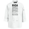 Eight Knot Button Chef Coat with Thermometer Pocket Thumbnail