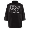 Black Knot Button Chef Coat Thumbnail